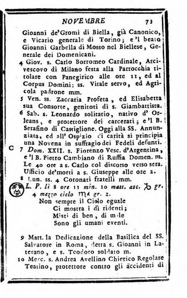 Il corso delle stelle osservato dal pronostico moderno Palmaverde Palmaverde almanacco piemontese ...