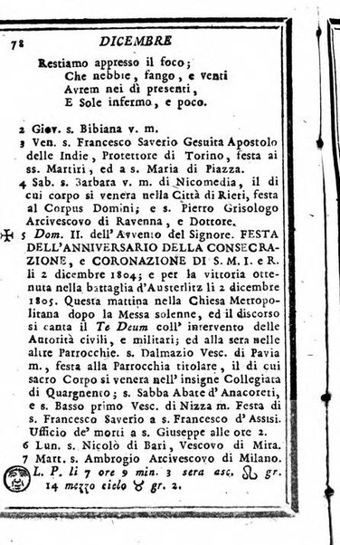 Il corso delle stelle osservato dal pronostico moderno Palmaverde Palmaverde almanacco piemontese ...