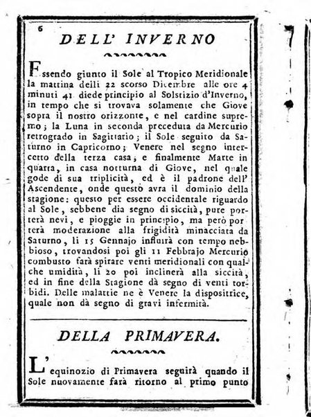 Il corso delle stelle osservato dal pronostico moderno Palmaverde Palmaverde almanacco piemontese ...