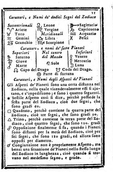 Il corso delle stelle osservato dal pronostico moderno Palmaverde Palmaverde almanacco piemontese ...