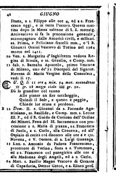 Il corso delle stelle osservato dal pronostico moderno Palmaverde Palmaverde almanacco piemontese ...