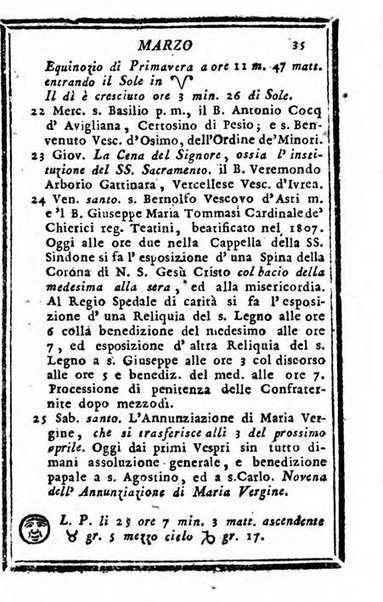 Il corso delle stelle osservato dal pronostico moderno Palmaverde Palmaverde almanacco piemontese ...