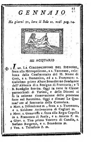 Il corso delle stelle osservato dal pronostico moderno Palmaverde Palmaverde almanacco piemontese ...