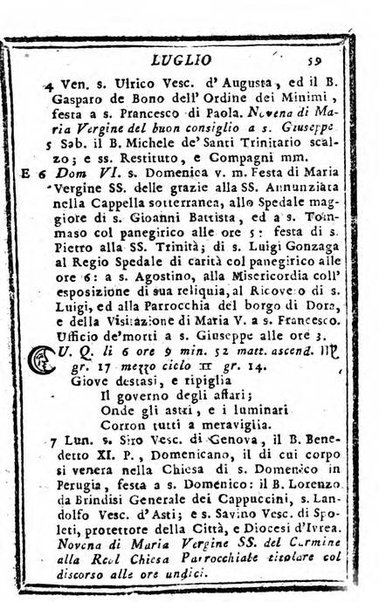 Il corso delle stelle osservato dal pronostico moderno Palmaverde Palmaverde almanacco piemontese ...