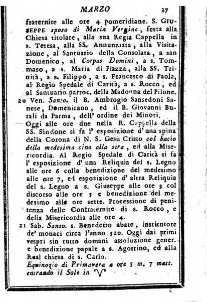 Il corso delle stelle osservato dal pronostico moderno Palmaverde Palmaverde almanacco piemontese ...