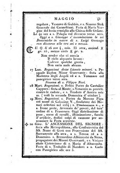 Il corso delle stelle osservato dal pronostico moderno Palmaverde Palmaverde almanacco piemontese ...