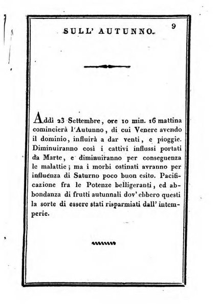 Il corso delle stelle osservato dal pronostico moderno Palmaverde Palmaverde almanacco piemontese ...