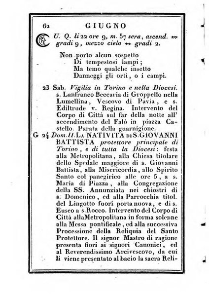 Il corso delle stelle osservato dal pronostico moderno Palmaverde Palmaverde almanacco piemontese ...