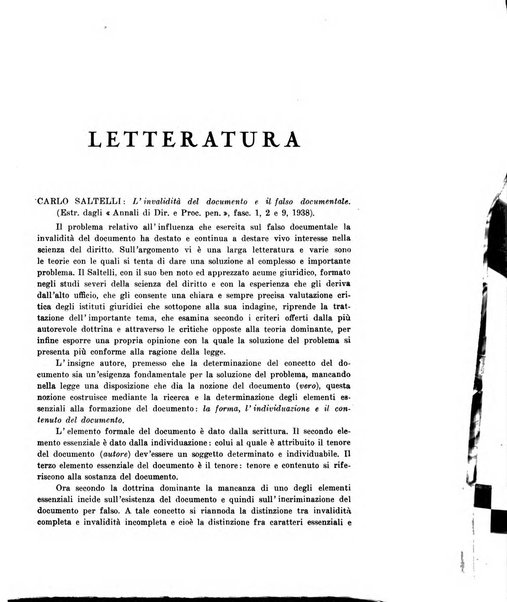 La Corte d'assise rassegna bimestrale di diritto penale di scienze criminali e di vita giudiziaria