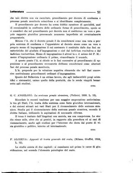 La Corte d'assise rassegna bimestrale di diritto penale di scienze criminali e di vita giudiziaria