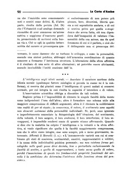 La Corte d'assise rassegna bimestrale di diritto penale di scienze criminali e di vita giudiziaria