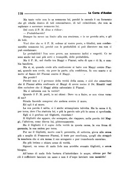 La Corte d'assise rassegna bimestrale di diritto penale di scienze criminali e di vita giudiziaria