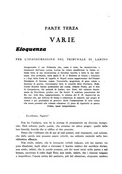 La Corte d'assise rassegna bimestrale di diritto penale di scienze criminali e di vita giudiziaria