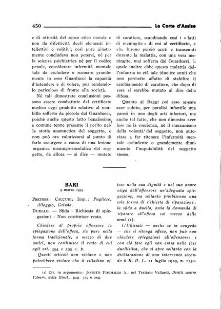 La Corte d'assise rassegna bimestrale di diritto penale di scienze criminali e di vita giudiziaria