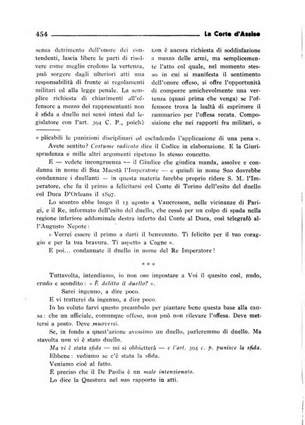 La Corte d'assise rassegna bimestrale di diritto penale di scienze criminali e di vita giudiziaria