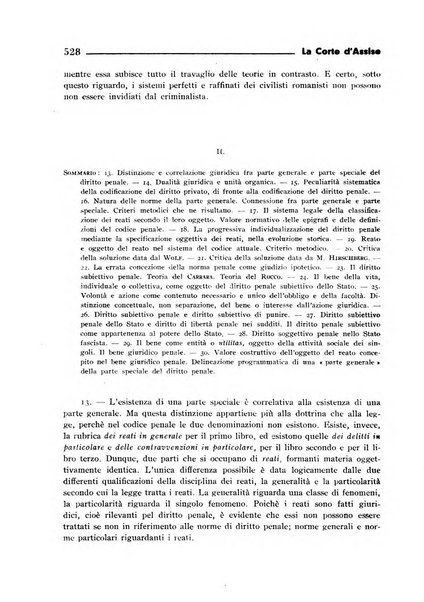 La Corte d'assise rassegna bimestrale di diritto penale di scienze criminali e di vita giudiziaria