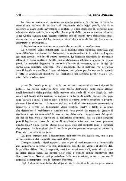 La Corte d'assise rassegna bimestrale di diritto penale di scienze criminali e di vita giudiziaria