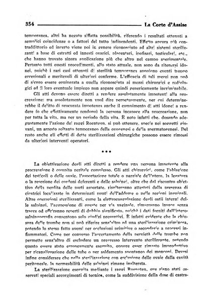 La Corte d'assise rassegna bimestrale di diritto penale di scienze criminali e di vita giudiziaria