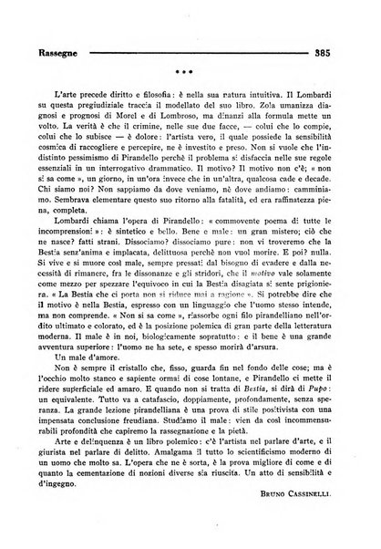 La Corte d'assise rassegna bimestrale di diritto penale di scienze criminali e di vita giudiziaria