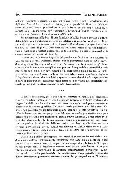 La Corte d'assise rassegna bimestrale di diritto penale di scienze criminali e di vita giudiziaria