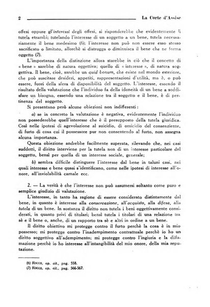 La Corte d'assise rassegna bimestrale di diritto penale di scienze criminali e di vita giudiziaria