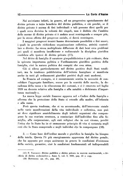 La Corte d'assise rassegna bimestrale di diritto penale di scienze criminali e di vita giudiziaria