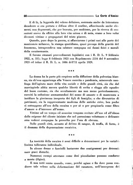 La Corte d'assise rassegna bimestrale di diritto penale di scienze criminali e di vita giudiziaria