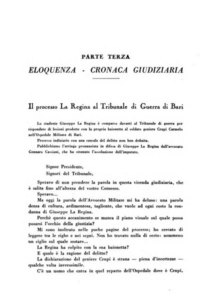 La Corte d'assise rassegna bimestrale di diritto penale di scienze criminali e di vita giudiziaria