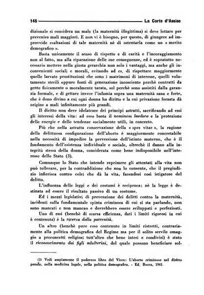 La Corte d'assise rassegna bimestrale di diritto penale di scienze criminali e di vita giudiziaria