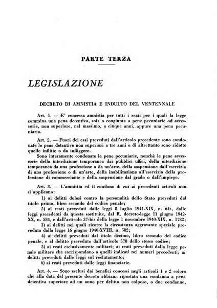 La Corte d'assise rassegna bimestrale di diritto penale di scienze criminali e di vita giudiziaria