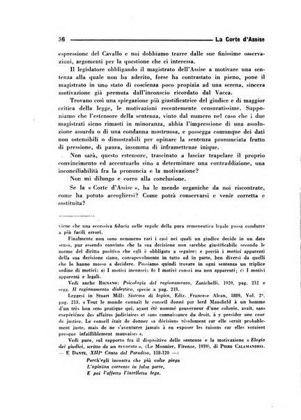 La Corte d'assise rassegna bimestrale di diritto penale di scienze criminali e di vita giudiziaria