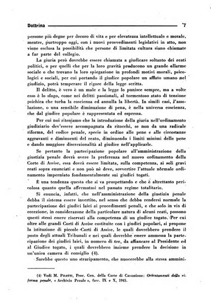 La Corte d'assise rassegna bimestrale di diritto penale di scienze criminali e di vita giudiziaria