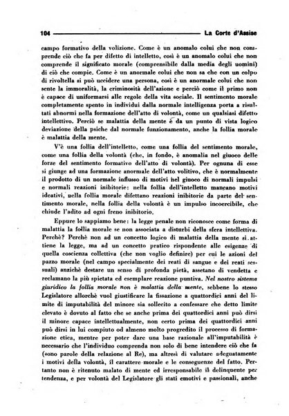 La Corte d'assise rassegna bimestrale di diritto penale di scienze criminali e di vita giudiziaria