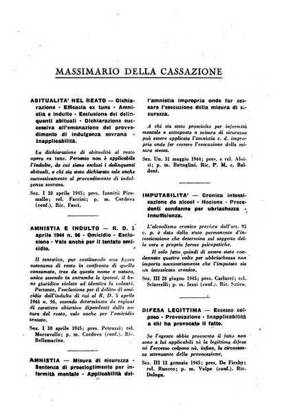 La Corte d'assise rassegna bimestrale di diritto penale di scienze criminali e di vita giudiziaria