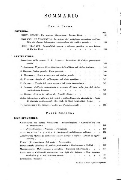 La Corte d'assise rassegna bimestrale di diritto penale di scienze criminali e di vita giudiziaria