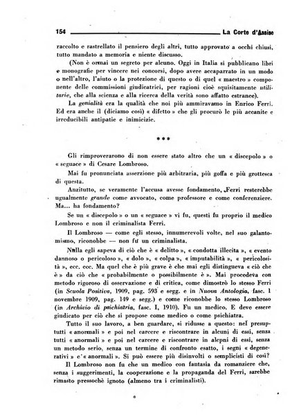 La Corte d'assise rassegna bimestrale di diritto penale di scienze criminali e di vita giudiziaria