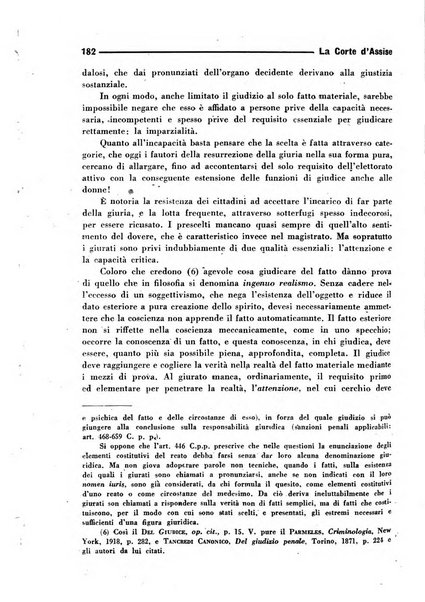 La Corte d'assise rassegna bimestrale di diritto penale di scienze criminali e di vita giudiziaria