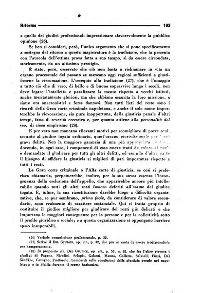 La Corte d'assise rassegna bimestrale di diritto penale di scienze criminali e di vita giudiziaria