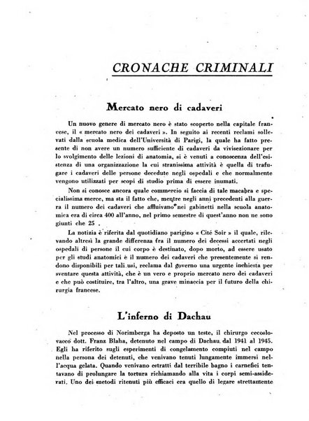 La Corte d'assise rassegna bimestrale di diritto penale di scienze criminali e di vita giudiziaria