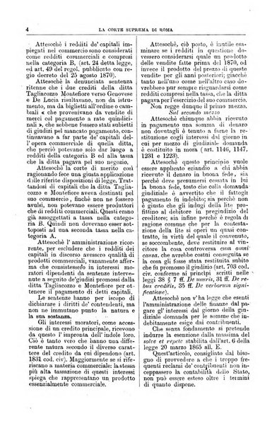 La Corte suprema di Roma raccolta periodica delle sentenze della Corte di cassazione di Roma