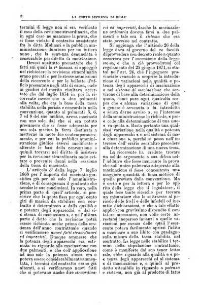 La Corte suprema di Roma raccolta periodica delle sentenze della Corte di cassazione di Roma