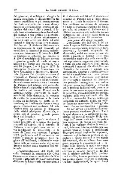 La Corte suprema di Roma raccolta periodica delle sentenze della Corte di cassazione di Roma