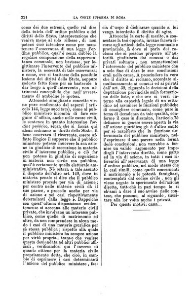 La Corte suprema di Roma raccolta periodica delle sentenze della Corte di cassazione di Roma