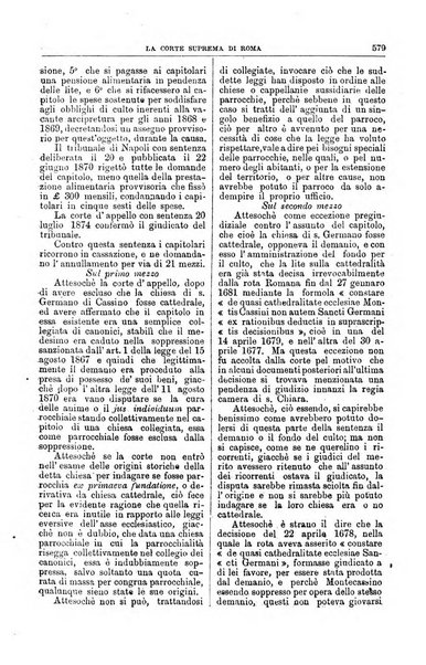 La Corte suprema di Roma raccolta periodica delle sentenze della Corte di cassazione di Roma