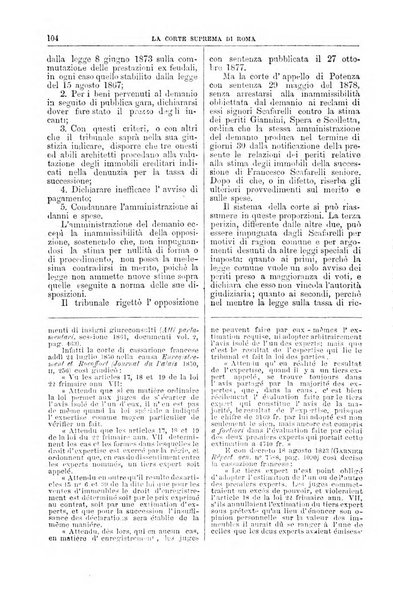 La Corte suprema di Roma raccolta periodica delle sentenze della Corte di cassazione di Roma