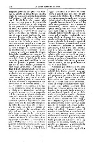 La Corte suprema di Roma raccolta periodica delle sentenze della Corte di cassazione di Roma