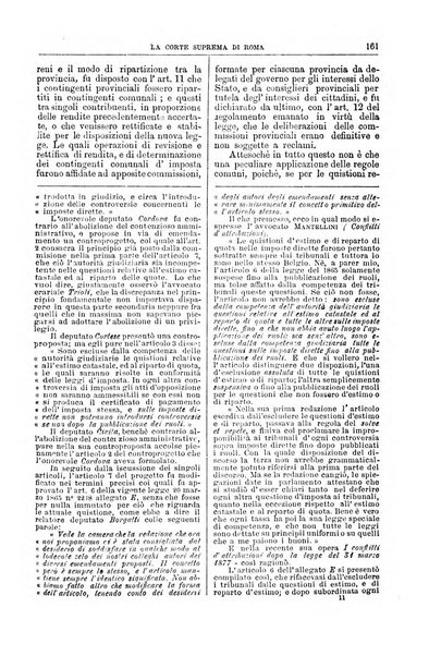 La Corte suprema di Roma raccolta periodica delle sentenze della Corte di cassazione di Roma