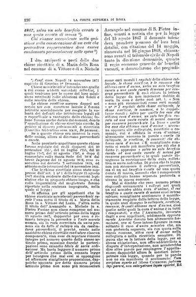 La Corte suprema di Roma raccolta periodica delle sentenze della Corte di cassazione di Roma