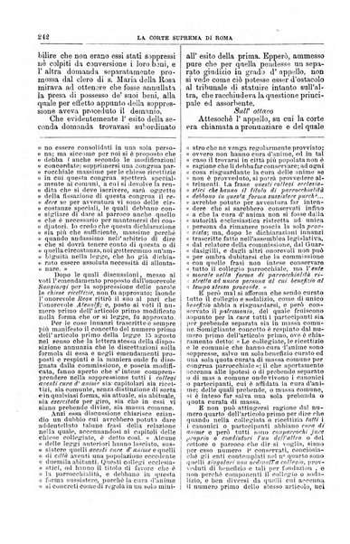 La Corte suprema di Roma raccolta periodica delle sentenze della Corte di cassazione di Roma