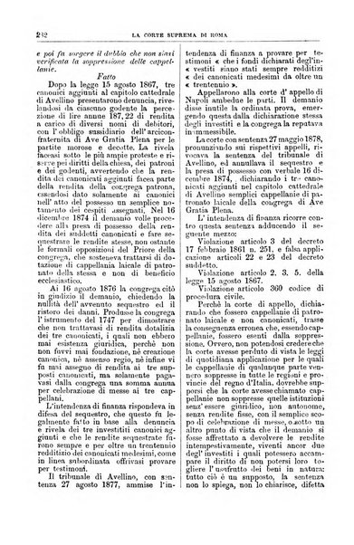 La Corte suprema di Roma raccolta periodica delle sentenze della Corte di cassazione di Roma